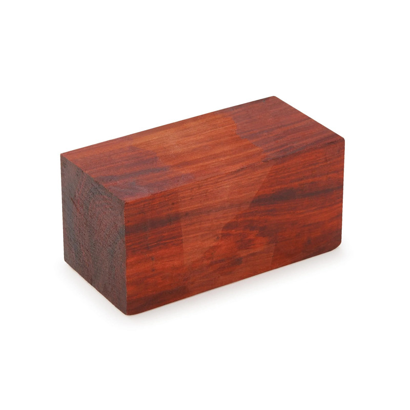 Redheart Wood Turning Stock - Thickness:1-1/2" - Width:1-1/2" - Length:3"